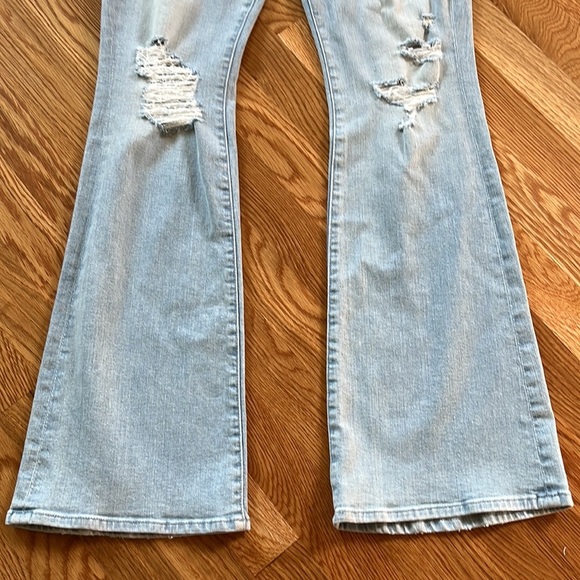NWT MOTHER The Weekender Jeans in Free Hugs Size 32 - Picture 11 of 15